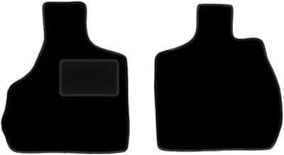 Voormatten zwart voor: Chrysler Town&Country IV 7-zits (2000-2008)