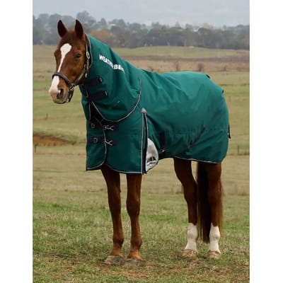 Afneembare buitendeken voor paarden met hals Weatherbeeta Comfitec Plus Dynamic 220g