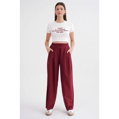 Rechstreekse Linnen Broek