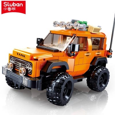 Hoge Kwaliteit Sluban Hoge Kwaliteit 302 Stuks Hoge Kwaliteit Stedelijk Gepantserd gevechtsvoertuig Hoge Kwaliteit Suv Hoge Kwaliteit Auto Hoge Kwaliteit Bouwen orange