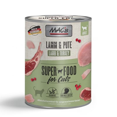 MAC's CAT - Blik 6x800g - Lam & Kalkoen