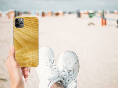 Apple iPhone 11 Pro Max Bumper Hoesje Licht Hout