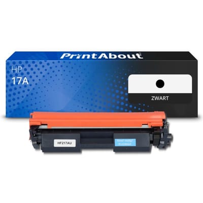 PrintAbout huismerk Toner 17A (CF217A) Zwart geschikt voor HP