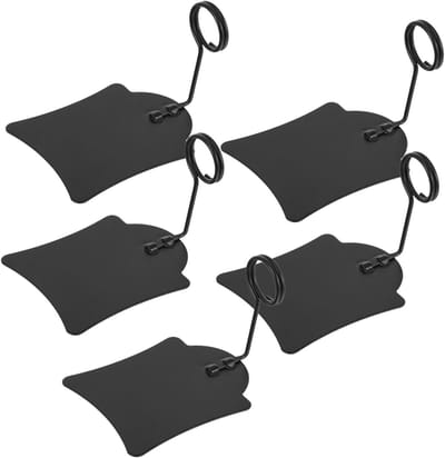 20 Stuks Prijsetik Clip - Metalen Clips voor Labels, Draadbevestiging en Tentoonstellingen, Herbruikbare Prijsclips en Klemmen