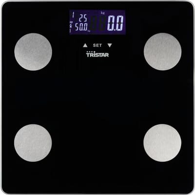 Tristar WG-2442 - Personenweegschaal tot 150 kg - Lichaamsanalyse - Weegschaal - Anti-slip voetjes