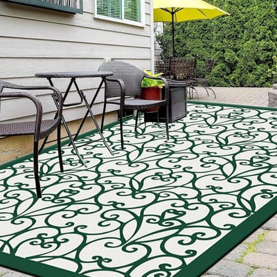 Franse Tuin Camping Tapijt Grote Maat Mat Waterdicht Vochtbestendig Buiten Picknick Deken Grastapijt Tentplek Zacht Tapijt 40x60cm