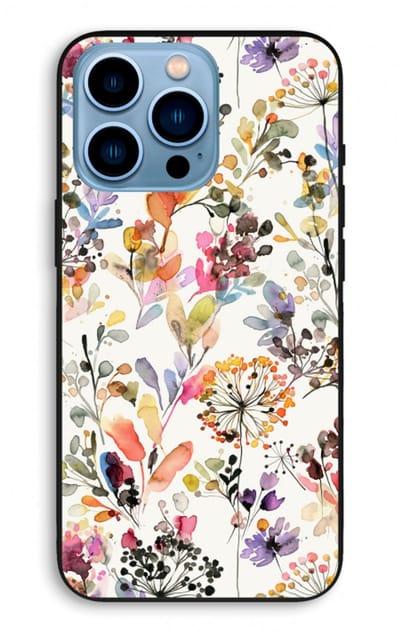 Case Company® - Hoesje geschikt voor iPhone 13 Pro Max hoesje - Wilde grassen - Biologisch Afbreekbaar Telefoonhoesje - Bescherming alle Kanten en Schermrand