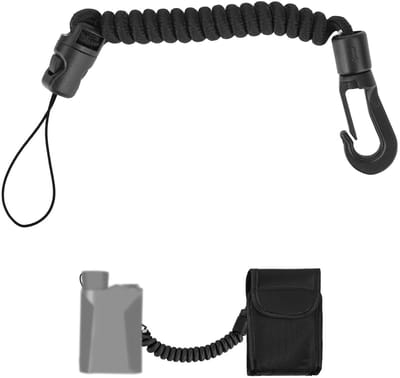 Solidchoice- Afstandsmeter Lanyard 8-40cm - Intrekbaar - Tether Kabel - Geschikt voor Jagen/Vissen/Bergbeklimmen/Kamperen - Hoogwaardig Polyester - Handig voor Buitenactiviteiten