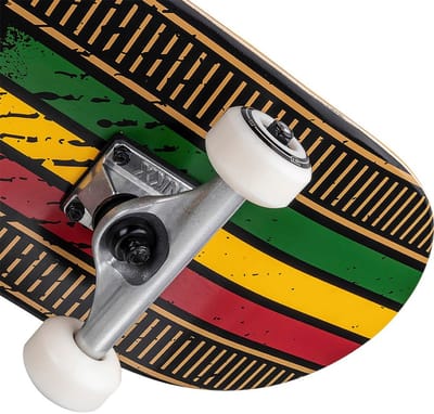 NKX Skateboard Rasta Royal Seal 8.0