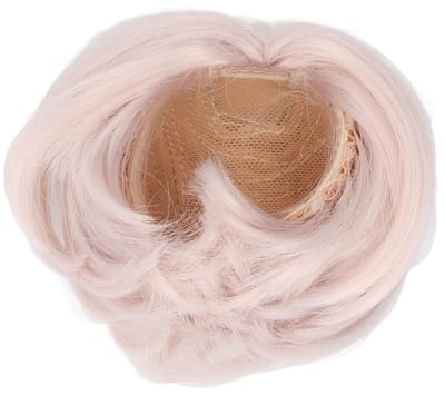 Jhubersproducts - Kort Poppenhaar - Zacht Zijdeachtig Kunsthaar - Ideaal voor Mannelijke en Vrouwelijke Poppen - Poppenaccessoire - Voor Creatief Spel