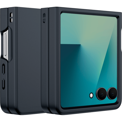 ShieldCase Slim Case geschikt voor Samsung Galaxy Z Flip 7 Slim Case – Blauw Telefoonhoesje – Dunne Backcover – Flexibele & Schokbestendige Softcase – Slank Design voor Z Flip7