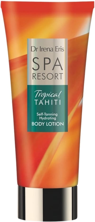 Dr Irena Eris Spa Resort Tropical Tahiti Self-Tanning Hydrating Body Lotion 200 ml - Zelfbruinende Bodylotion Met Hydraterende Verzorging - Geleidelijke Natural Tan Body Lotion Voor Een Zongebruinde Glow