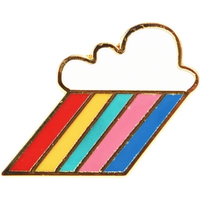 Pinbadge cloud burst Rex London