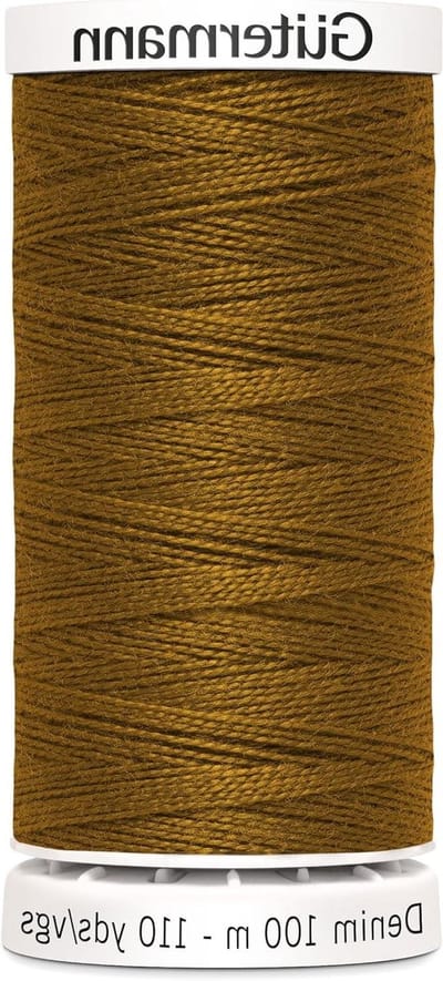 Jeansgaren - Naaigaren Polyester - Robuuste Naden Maken - Wasbaar tot 95°C - 100 meter - Blauw