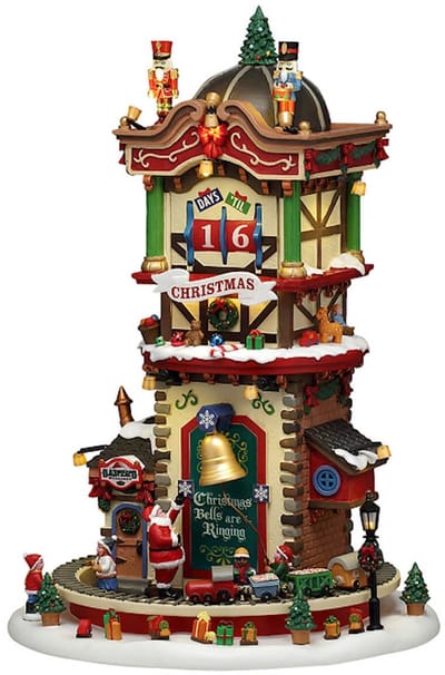 Lemax - Christmas 'Time' Countdown - Beweging & Kerstmuziek