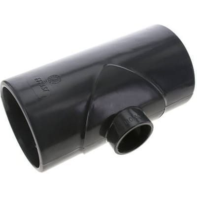 PVC Adapter T-stuk Lijmmof 110 tot 50mm