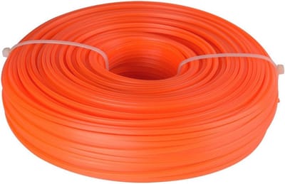 Maaidraad 2,4 mm x 86 m - Vierkante Trimmerdraad voor Tuinonderhoud