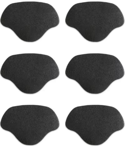 Schoen Hak Reparatie Vervanging - Zelfklevend - Hielbeschermers - Hiel Reparatie Sneaker - Hakbeschermers - 6 Stuks - Zwart