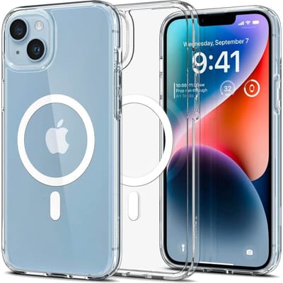 Spigen Ultra Hybrid Backcover MagSafe voor de Apple iPhone 14 - White