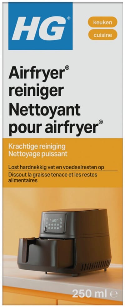 HG Airfryer Reiniger - 6 x 250 ml - Voordeelverpakking