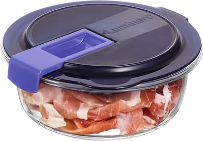 Easy Box Doos 67cl D15cm Rond Blauw Deksel