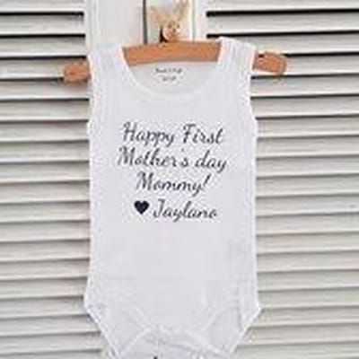 romper baby tekst mama eerste moederdag