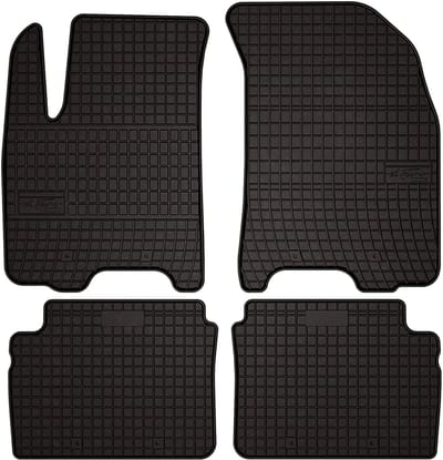 Wielganizator SolidPRO Serie - Rubberen Automatten - Voor Chevrolet Aveo I T200/T250 - Zwart - Op Maat