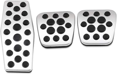Pedaal Covers - Auto Voetpedalen - Verbeterd Rijden - Antislip Ontwerp - 300 g - Metaal