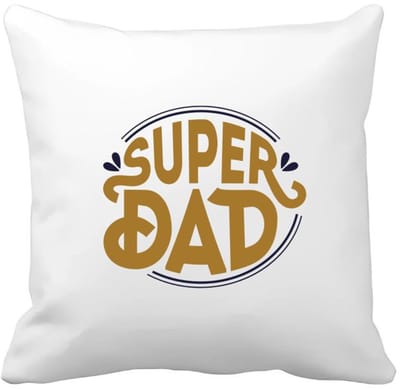 Akyol - super dad Kussen hoes - Vader - papa - vaderdag - cadeau - verjaardag - kado - 40 bij 40 cm