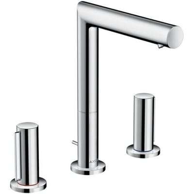 AXOR Uno 3-hole basin mixer 200 with cero handle and pop-up waste 45133000