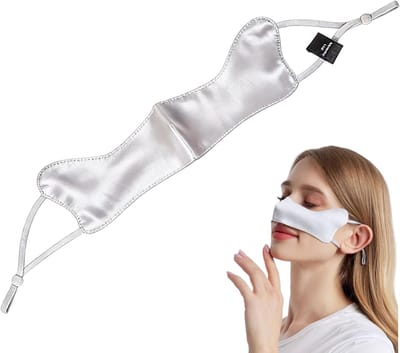 Stoffen Neusmasker - Wasbaar Buitenmasker - Bescherming Tegen Stof - Zacht Ademend Materiaal - 22 x 6 cm - Zwart