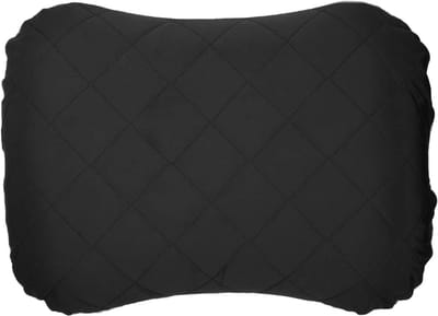 Opblaasbaar Kussen - Reis Kussen - Comfortabel Slapen - Ergonomisch Ontwerp - 46x35x12 cm - Zwart