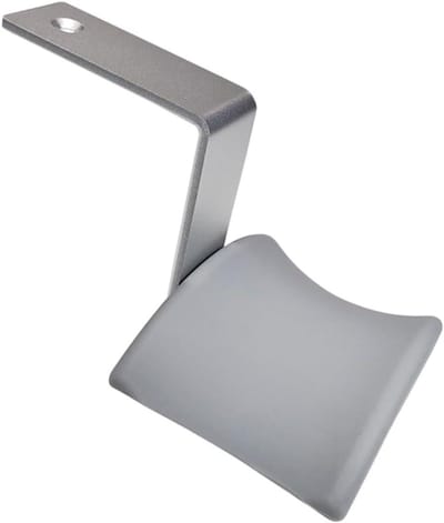 Koptelefoonhaak - Koptelefoonhanger Bureau - Koptelefoon Opbergen - Sterke Kleefkracht - 6 x 5.7 x 5.7 cm - Grijs