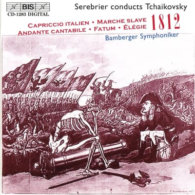 Bamberger Symphoniker, José Serebrier - Tchaikovsky: Capriccio Italien | 1812 | Marche Slave (CD)