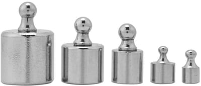 JHUBERS - Kalibratiegewicht Set - 1g 2g 5g 10g 20g - Precisie en Nauwkeurigheid - Geschikt voor Digitale Schaal - Gewichten Set - Voor Wetenschappe...