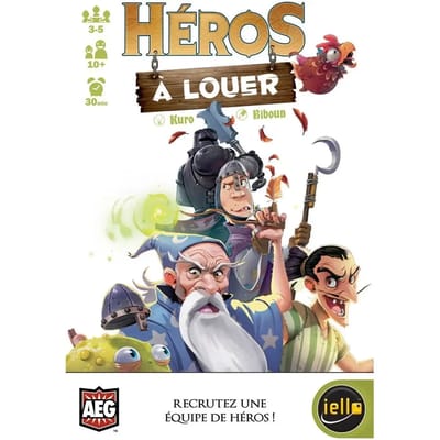 Bordspellen IELLO Mini Games - Héros à Louer
