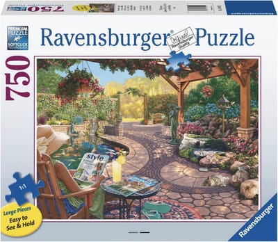 Gezellige achtertuin - puzzel van 750 XL stukjes - Exclusiviteit