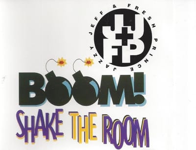 DJ Jazzy Jeff & The Fresh Prince – Boom! Shake The Room - 4 Track Cd Maxi Single