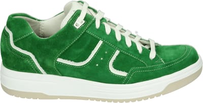 Durea 6299 H - Lage sneakersDames sneakers - Kleur: Groen - Maat: 39