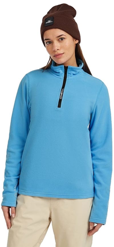O´neill Fwc Cruz Jack´s Polartec Fleece Met Halve Rits Blauw M Vrouw