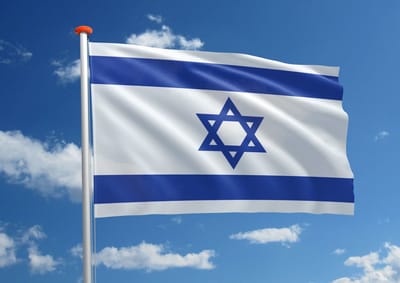 Israel Vlag - Israelische Vlag - Joodse vlag 90x150cm