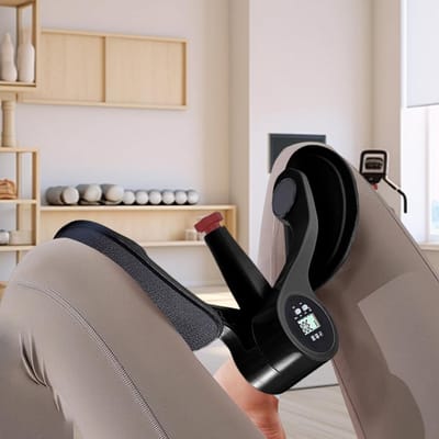 Dijtrainer Met Teller - Heup Trainer - Krachttraining Benen - Verstelbare Weerstand - 499 gram - Zwart