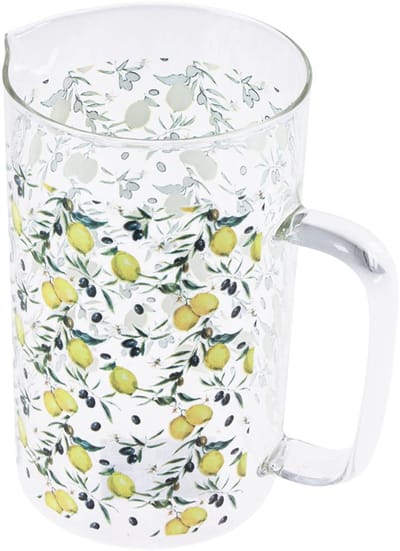 Schenkkan Citroen glas 1 liter