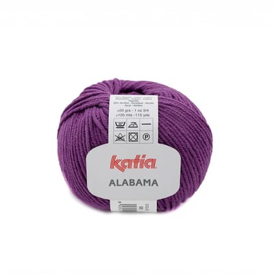 Katia Alabama - 68 violet - Katoen/Acryl Garen