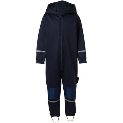 LUPILU Kinder softshell regenpak (Marineblauw, 74/80)