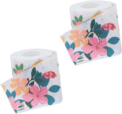 Toiletpapier Rollen - Zachte Papier - Comfortabel Reizen - Creatief Patroon - 10.5 cm