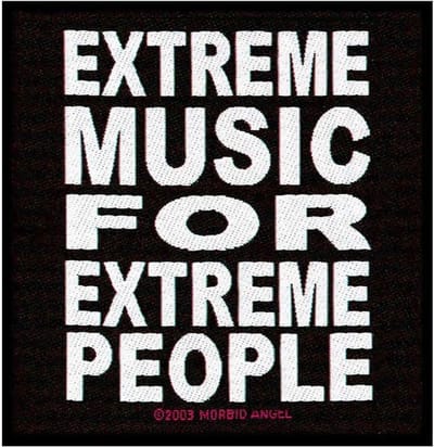 Morbid Angel - Extreme Music Patch - Zwart