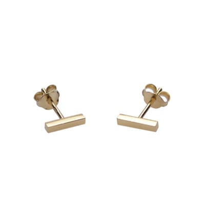 Karma Symbols oorbel TUB06GP Tubes Round