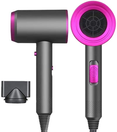 Aydin Online® Professionel Föhn 1200W – Met Blaasmond – Warme & Koude Lucht – 3 Standen – Ideaal voor Thuis & Reizen