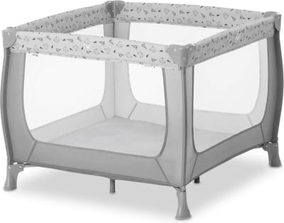 Draagbaar Inklapbaar Campingbedje en Speelbox voor Baby's - Veilig en Ruimtelijk, 90 x 90 cm